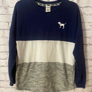 Victoria secret PINK‎ sweatshirt pull over xsmall